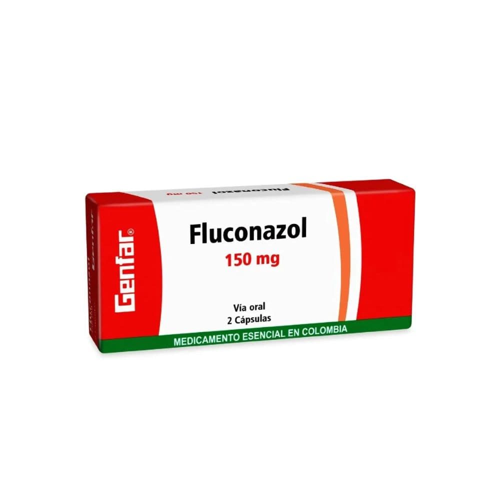 Fluconazol 150Mg Capsulas Caja X 2 Genfar