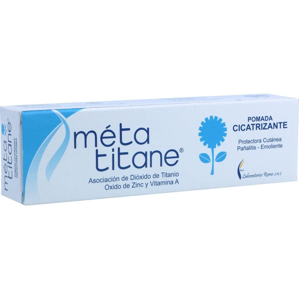 Metatitane Pomada Cicatrizante 28.5%+0.15% Tubo X 40 Gr
