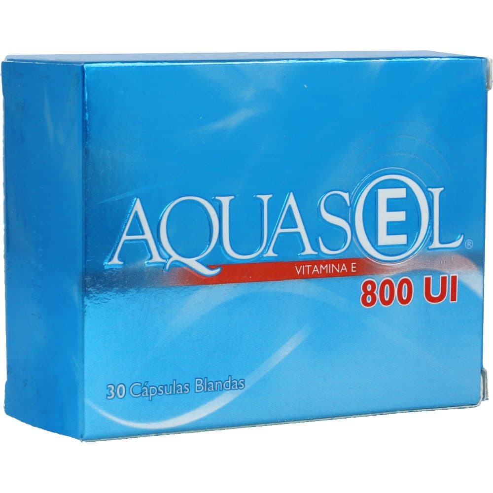 Aquasol E Cápsulas Blandas 800Ui Caja X 30