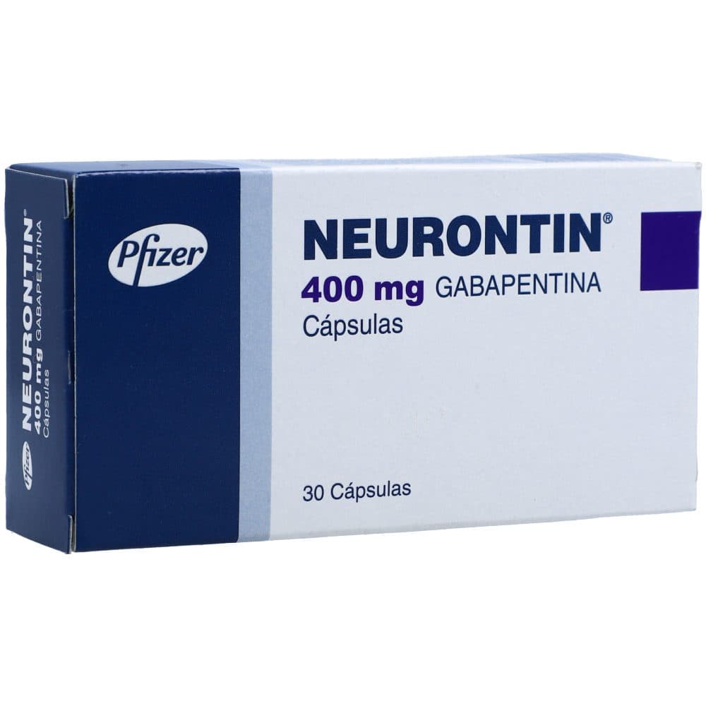 Neurontin 400Mg Caja X 30 Cápsulas