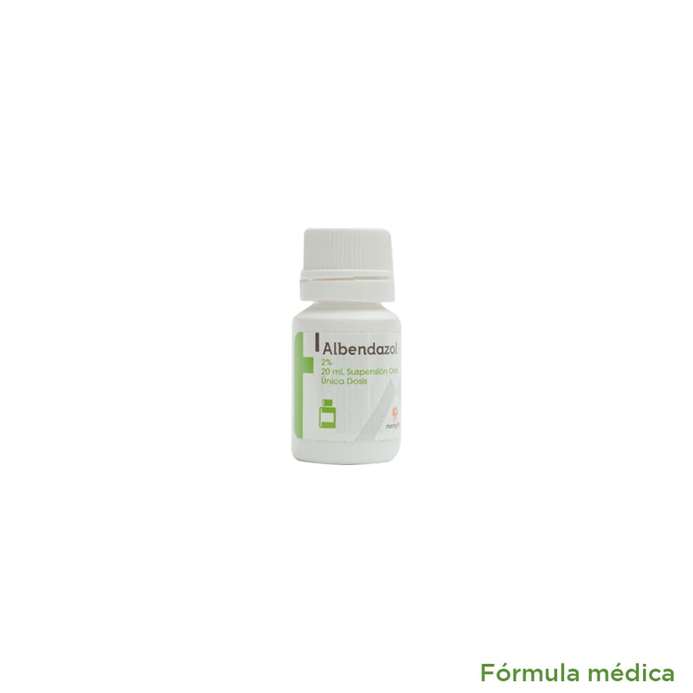 Albendazol 100Mg/5Ml(2%) Susp Oral Frasco X 20Ml Memphis