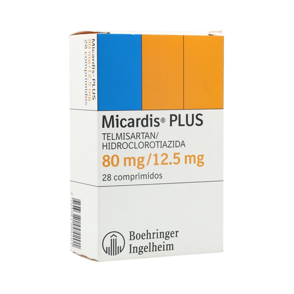 Micardis Plus (80+12.5)Mg Caja X 28 Tabletas