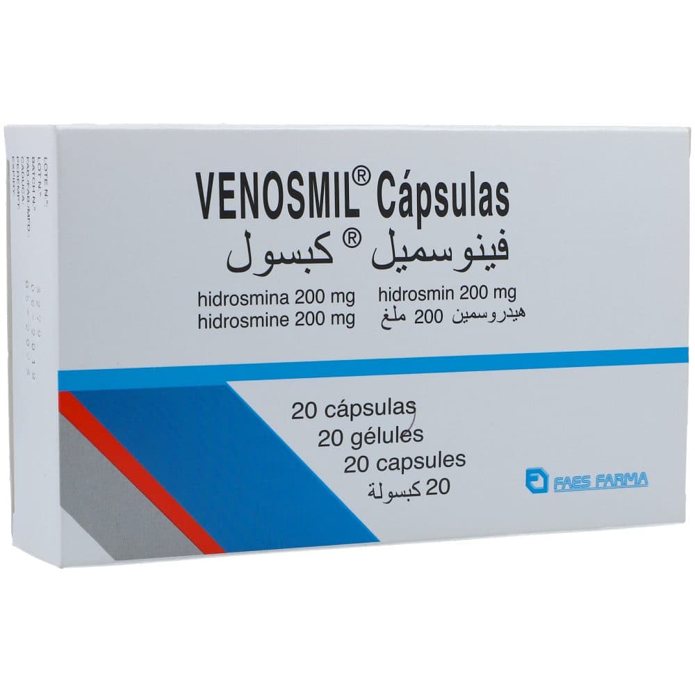 Venosmil Cápsulas 200Mg Caja X 20