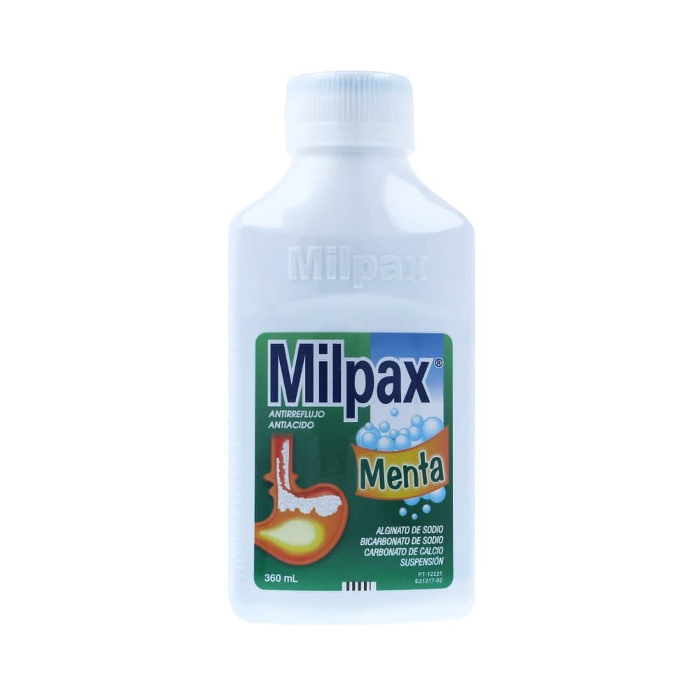 Milpax Suspensión Oral Frasco X 360Ml Menta