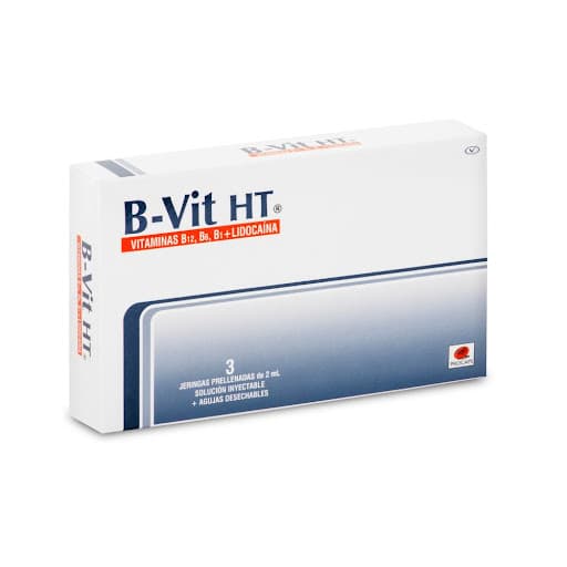 B Vit Ht Jeringas Prellenadas 2Ml Solución Inyectable Caja X 3