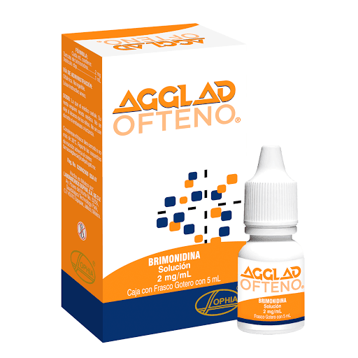 Agglad Ofteno Solución Oftalmica Frasco X 5Ml
