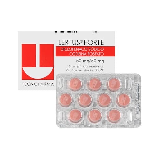 Lertus Forte 50Mg Caja X 10 Tabletas