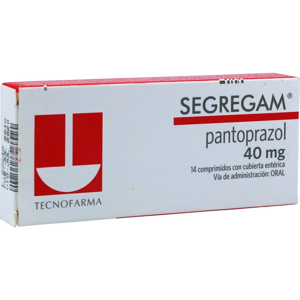 Segregam Tabletas Cubierta Entérica 40Mg Caja X 14