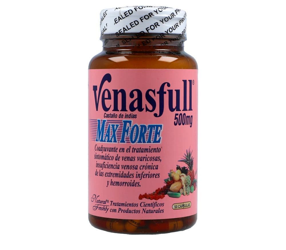 Venasfull Cápsula 500Mg Frasco X 50
