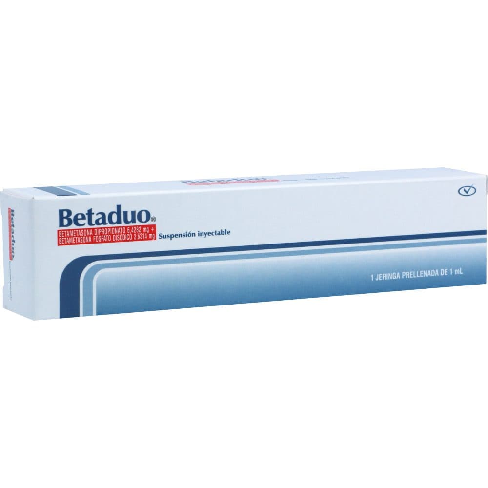 Betaduo Suspensión Inyectable Jeringa Prellenada 1Ml