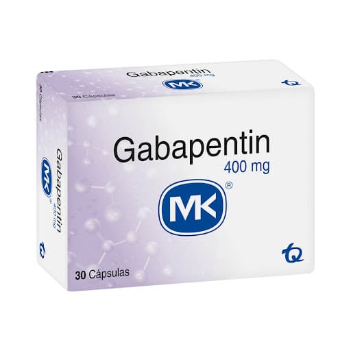 Gabapentin Mk 400Mg Caja X 30 Cápsulas