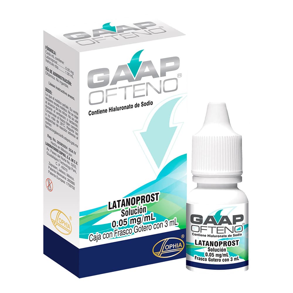 Gaap Ofteno Solución Oftálmica 0.05%Mg/Ml Frasco X 3Ml