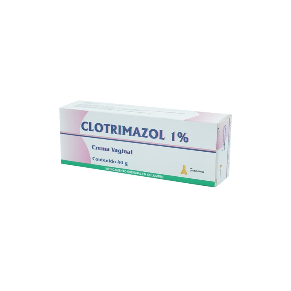 Clotrimazol 1% Crema Vaginal Tubo X 40G