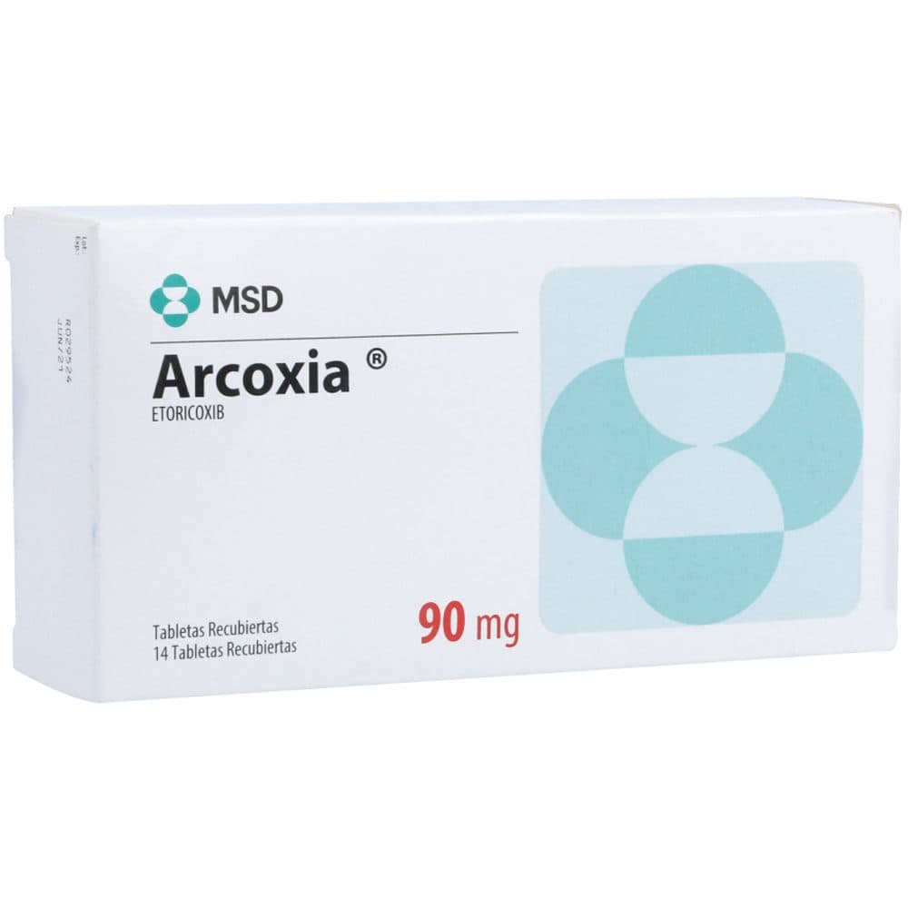 Arcoxia 90Mg Caja X 14 Tabletas