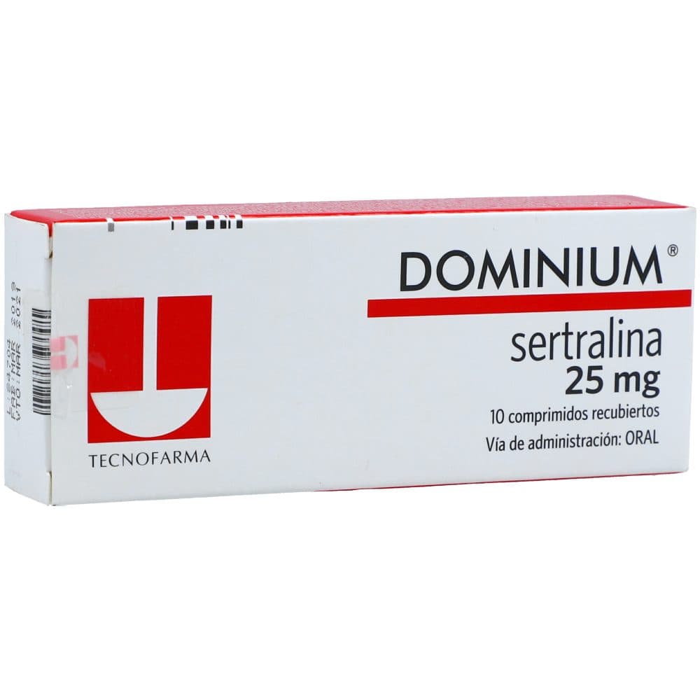 Dominium Tabletas Recubiertas 25Mg Caja X 10