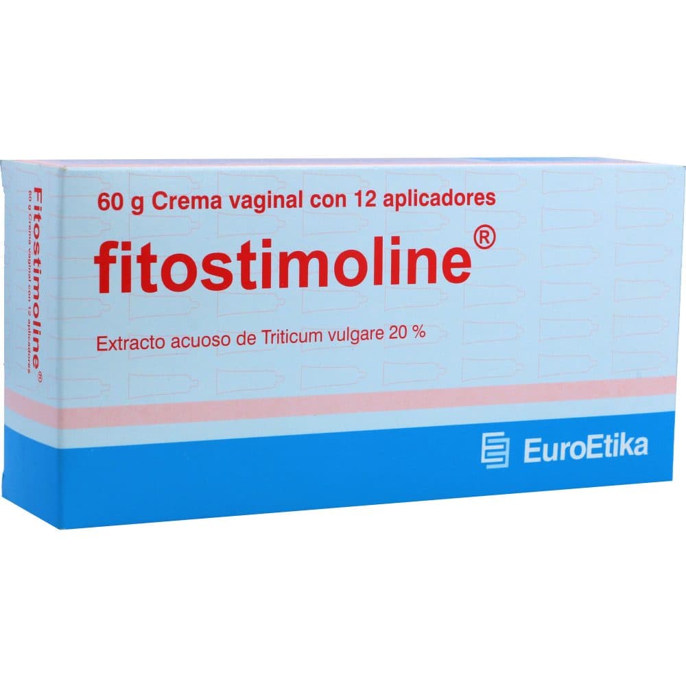 Fitostimoline Crema Vaginal Con 12 Aplicadores 20% Tubo X 60 Gr