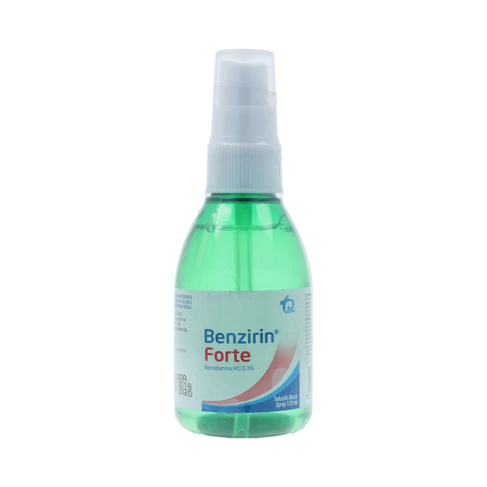 Benzirin Forte 3 Solución Bucal Frasco X 120 Ml