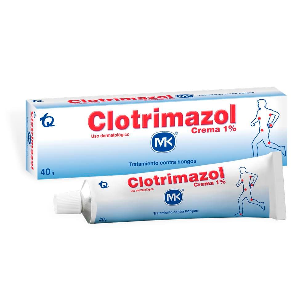 Clotrimazol 1% Crema Topica Tubo X 40Gr Mk