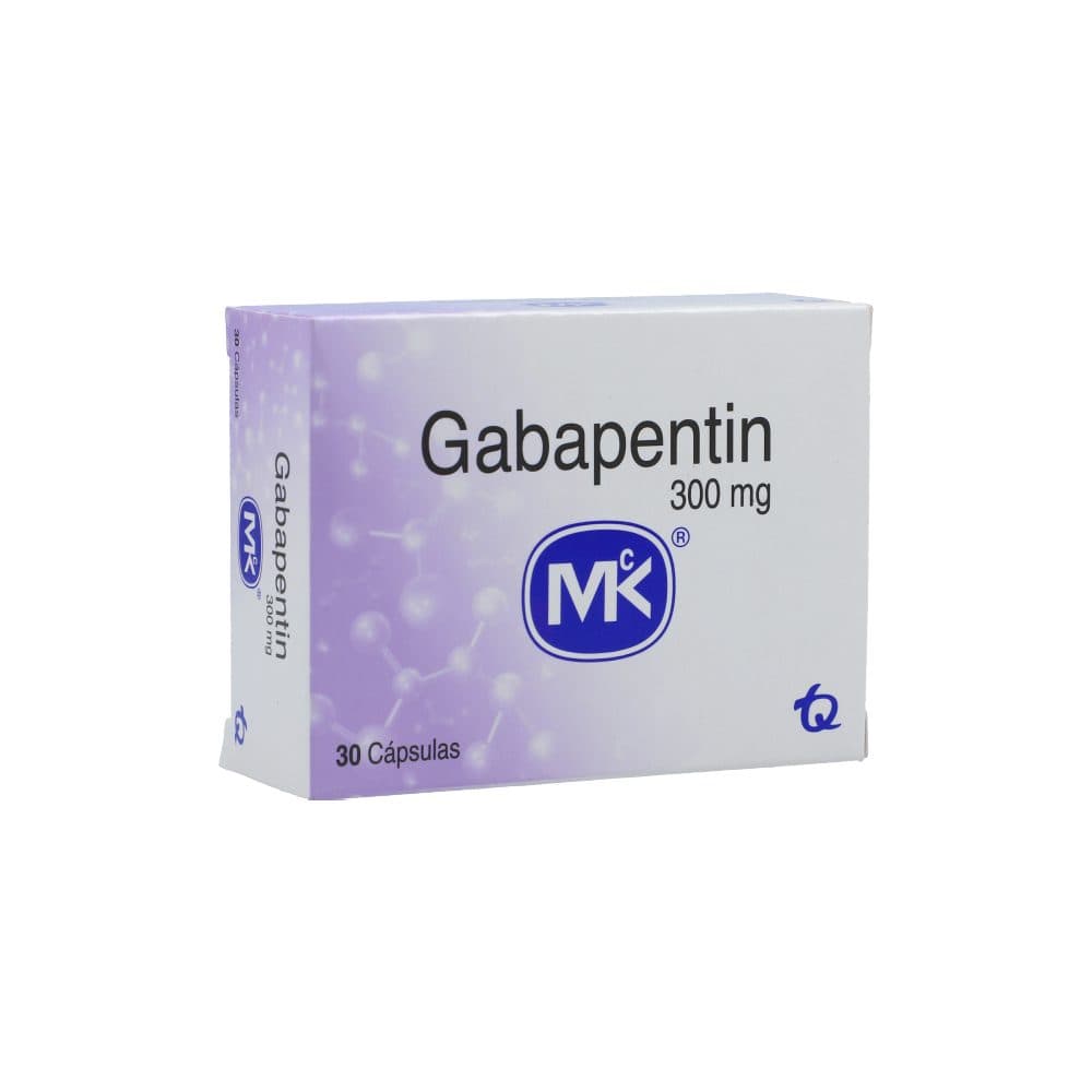 Gabapentin Mk 300Mg Caja X 30 Cápsulas