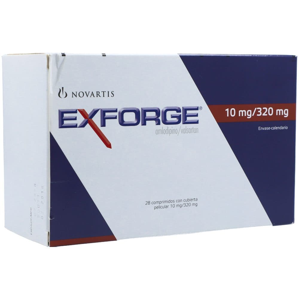 Exforge Tabletas Recubiertas (10/320)Mg Caja X 28
