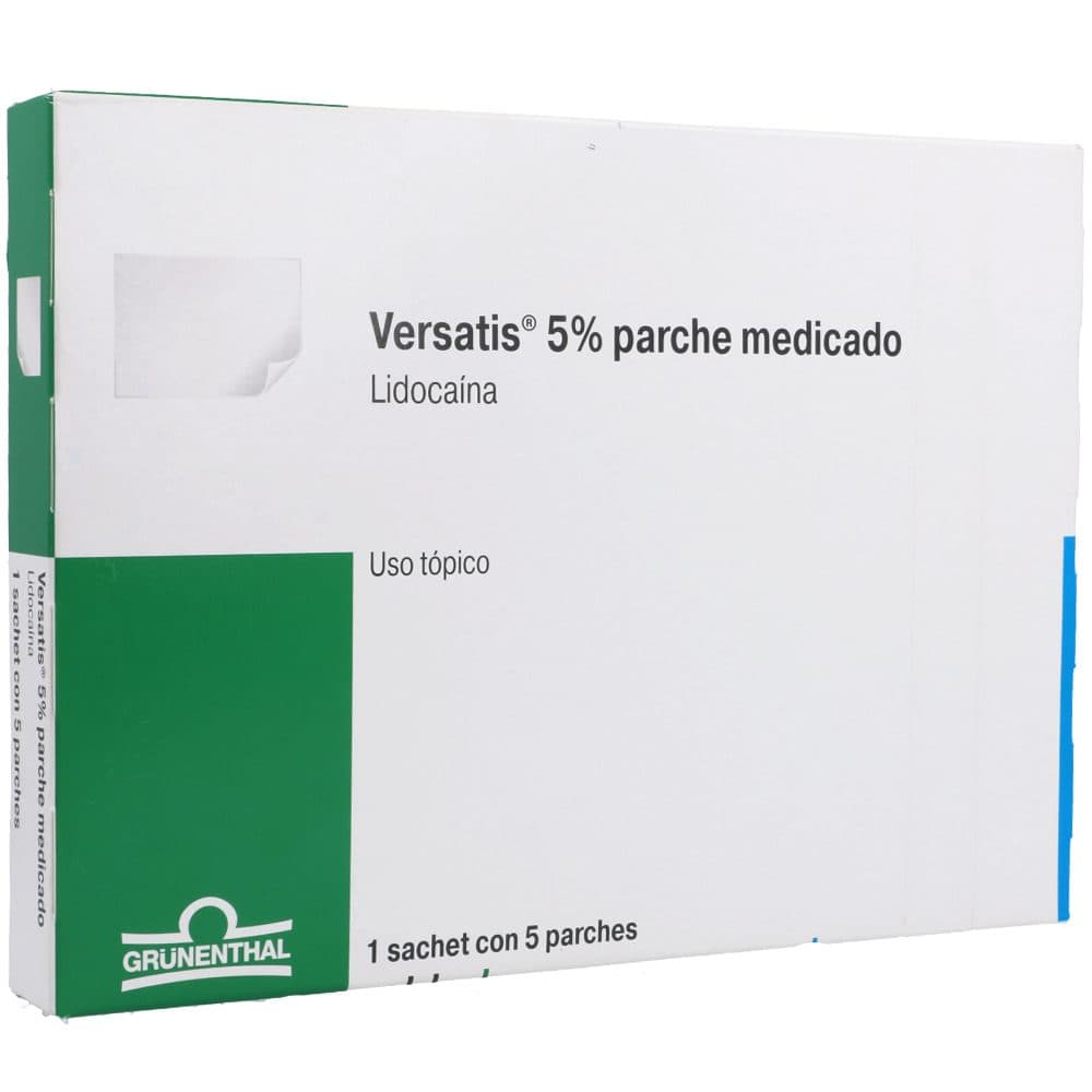 Versatis 0,05 Caja X 5 Parches Sistema Transdermico