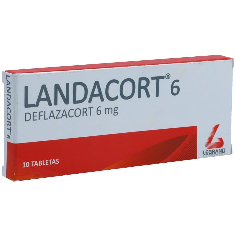 Landacort 6Mg Caja X 10 Tabletas