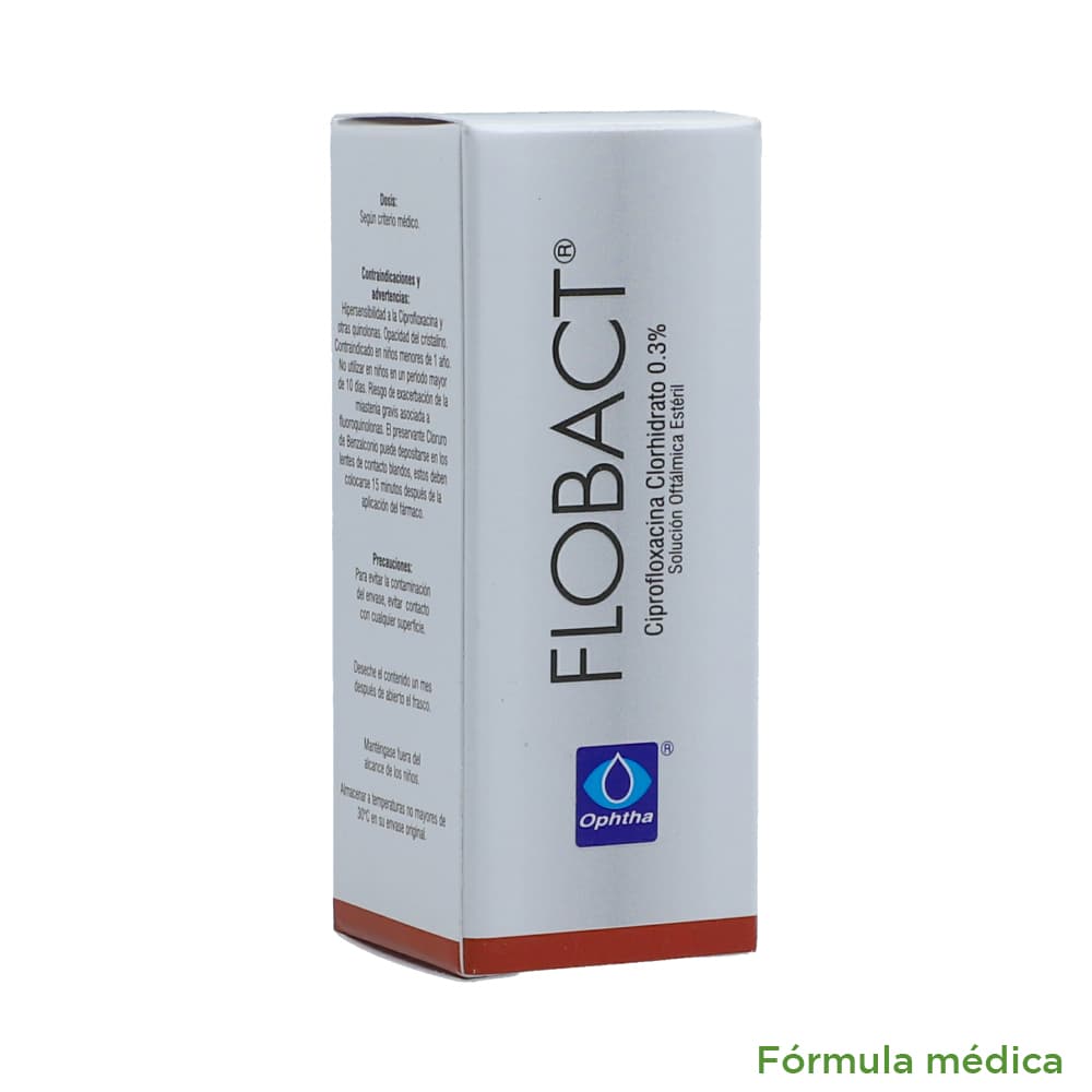 Flobact Solución Oftalmica Frasco X 5Ml