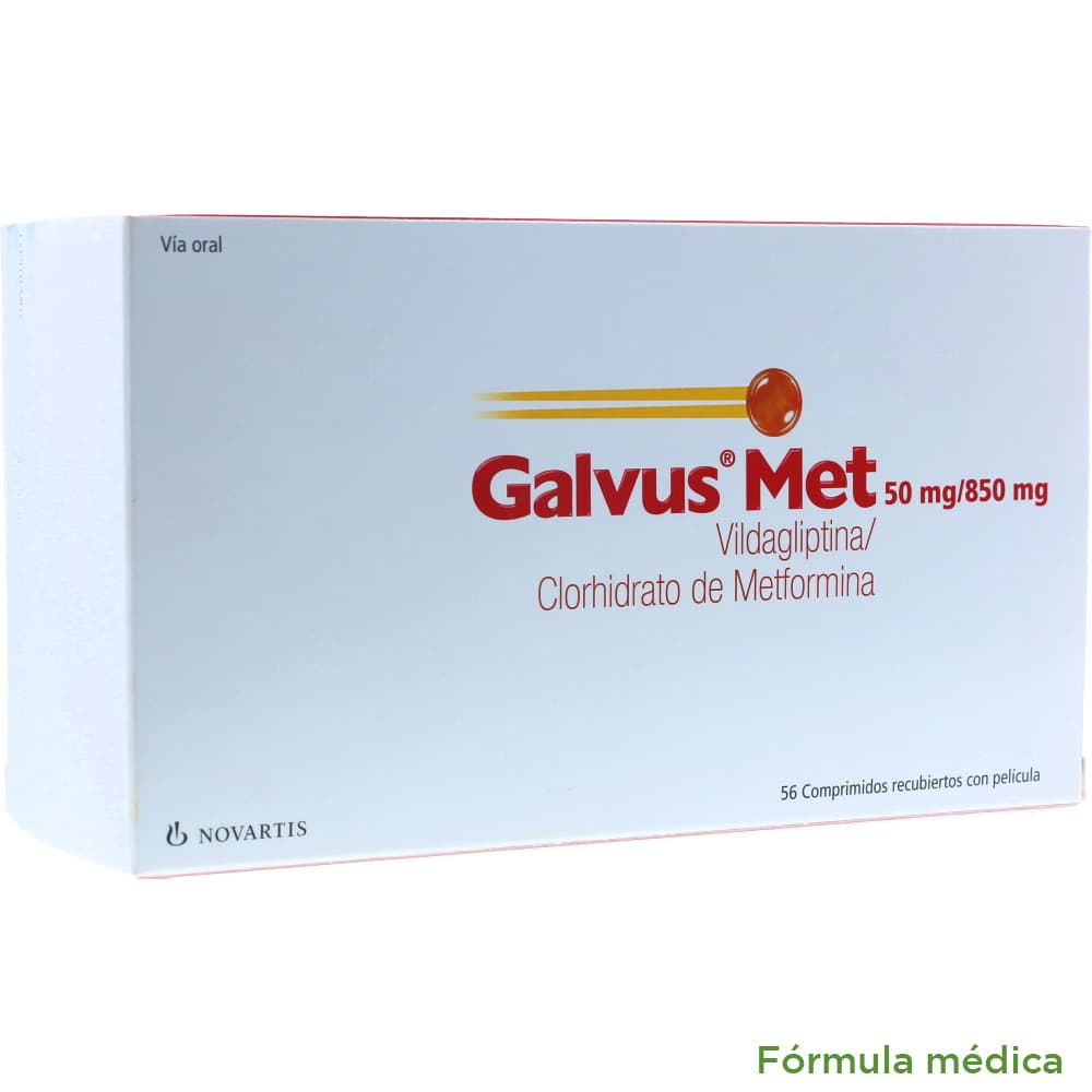 Galvus 50 Mg Caja X 56 Tabletas