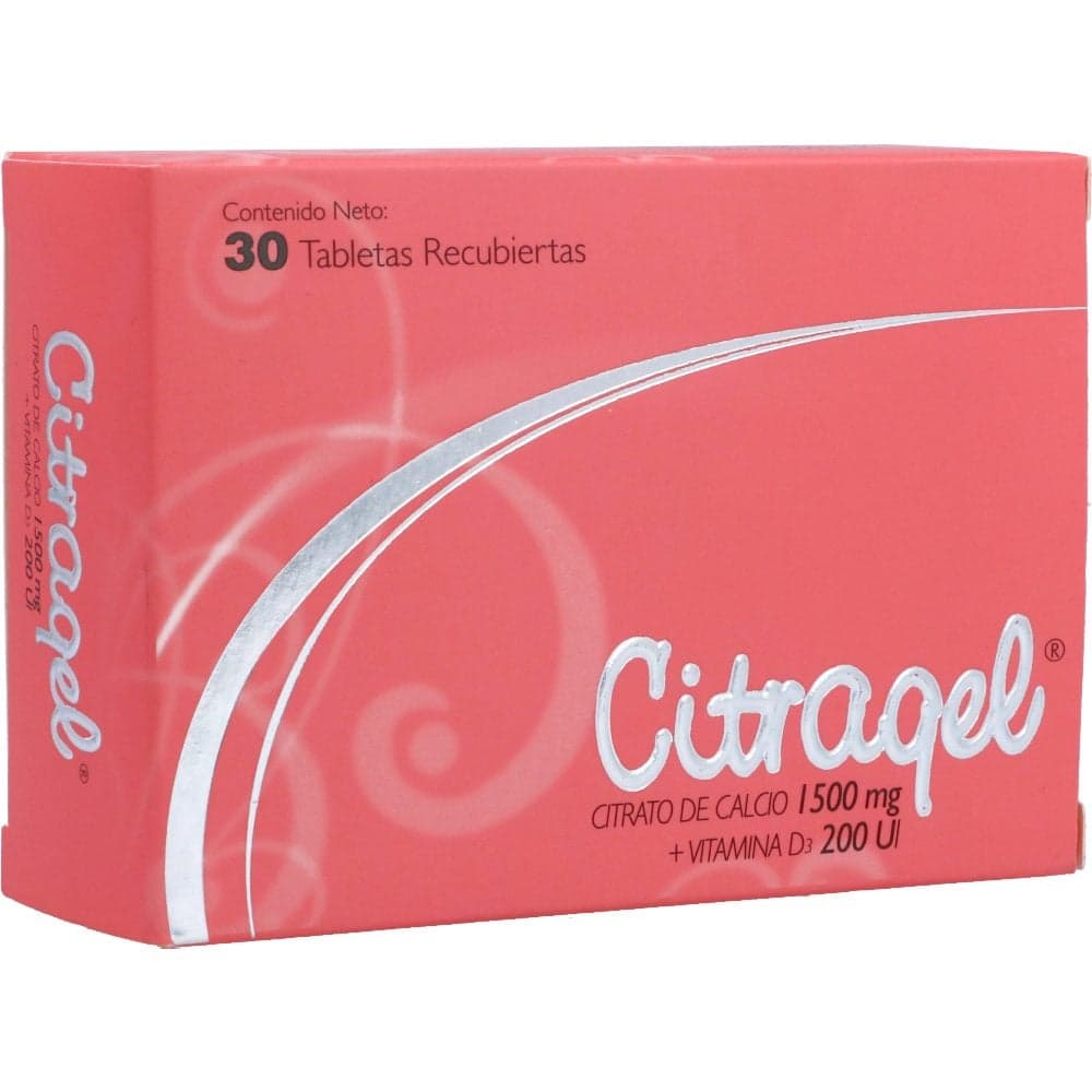 Citragel Tabletas Recubiertas Caja X 30