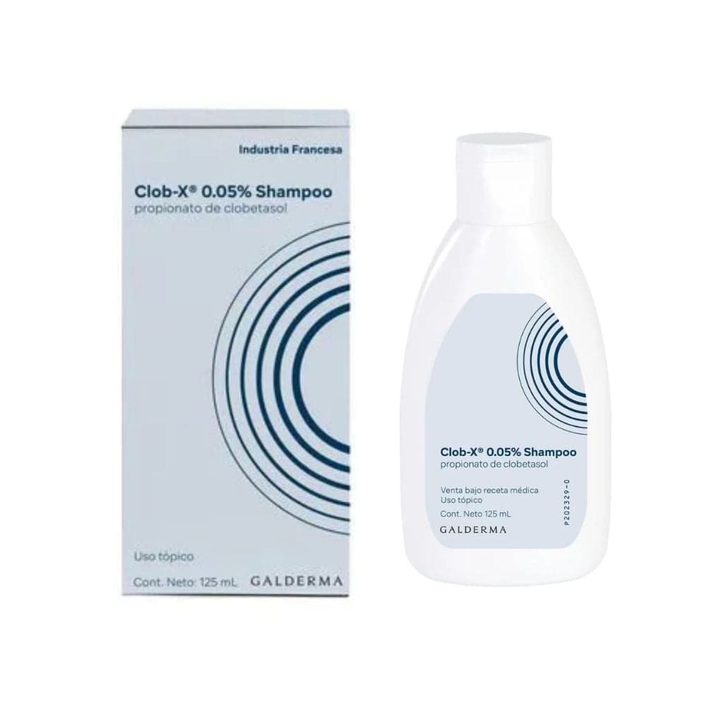 Clob X Shampoo 0.05% Uso Tópico Frasco X 125 Ml