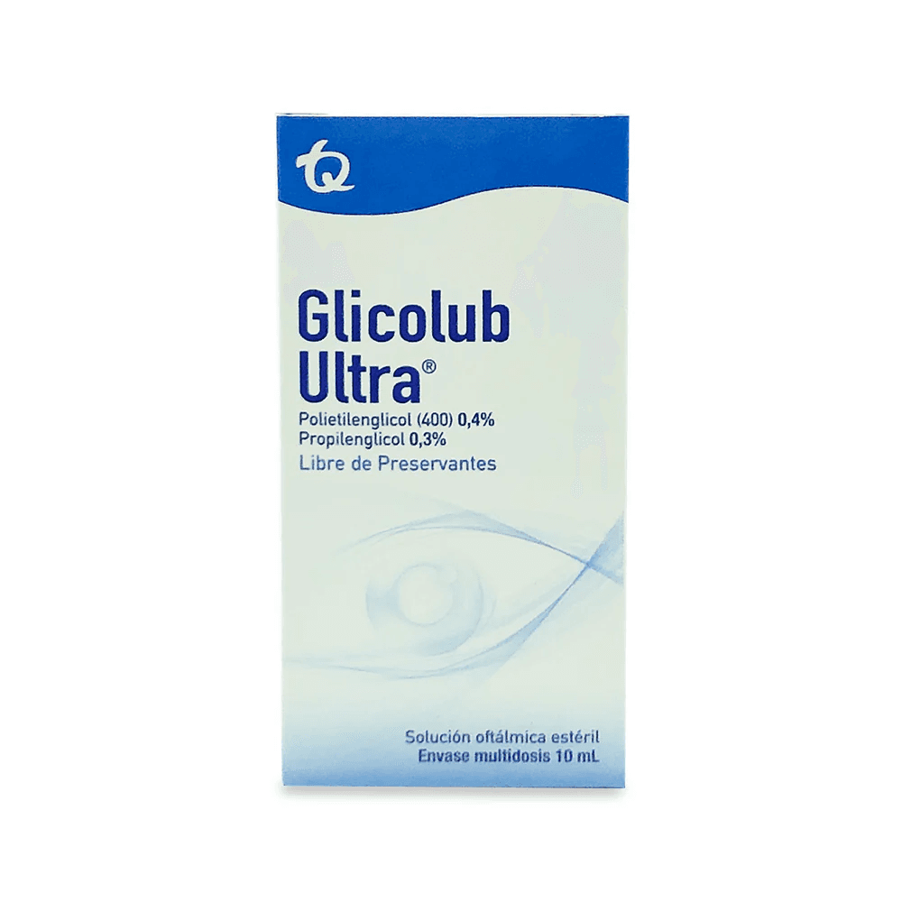Glicolub Ultra (4+3)Mg/Ml(0.4+0.3)% Solución Oftalmologica Frasco X 10Ml