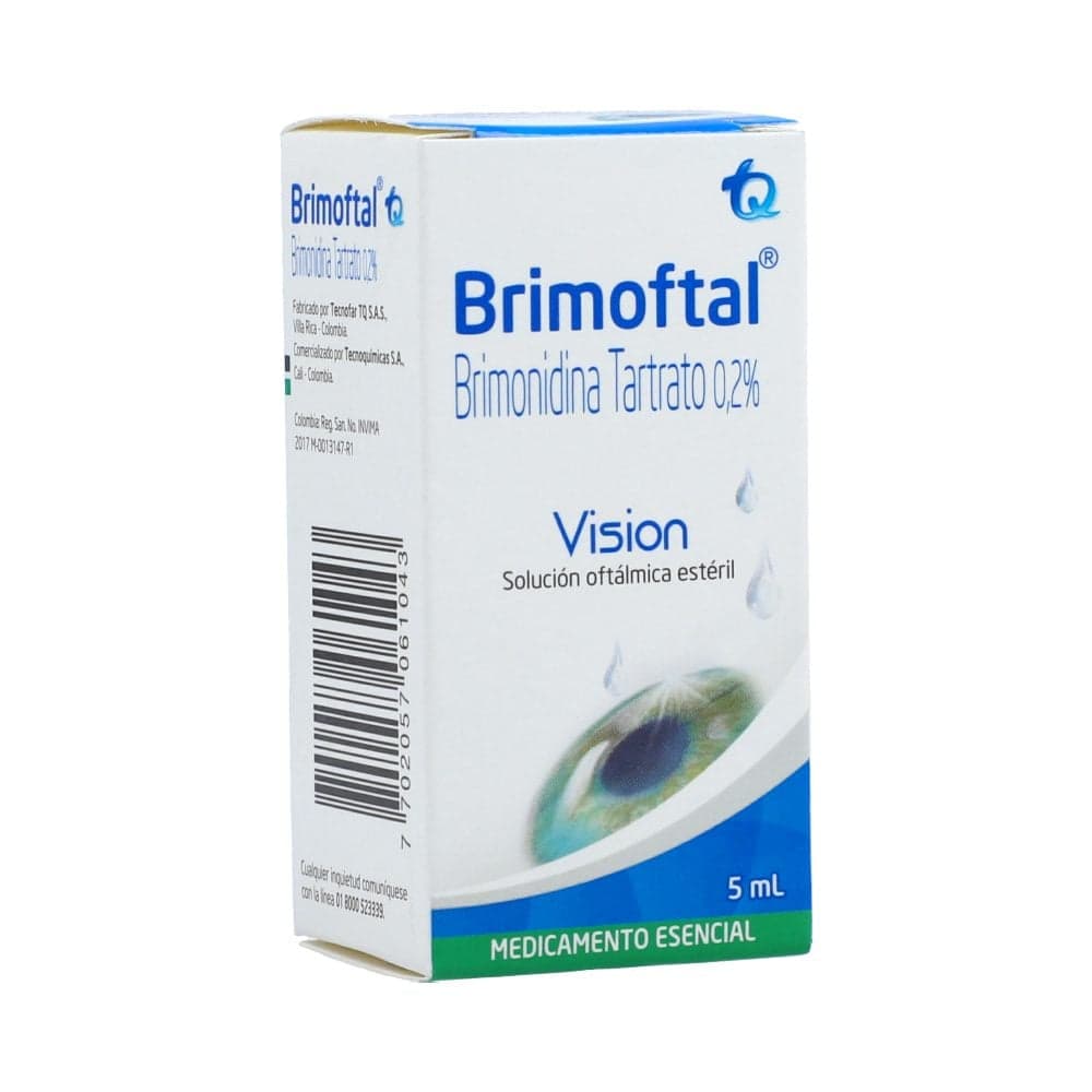 Tq Brimoftal Solución Oftalmológica Frasco X 5Ml