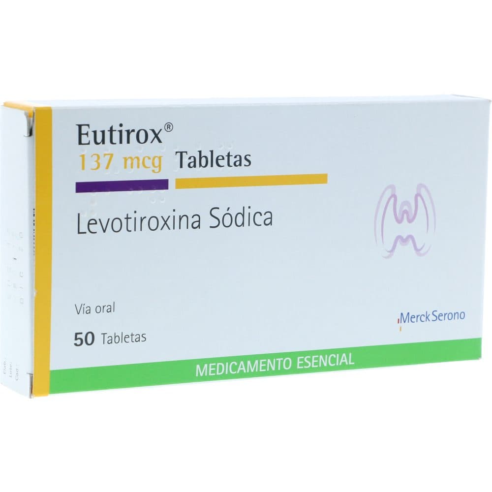 Eutirox Tabletas 137Mcg Caja X 50
