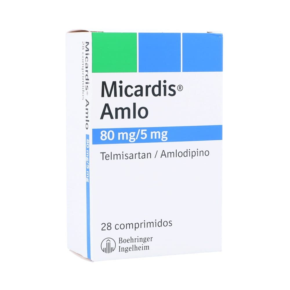 Micardis Amlo Tabletas 80Mg+5Mg Caja X 28
