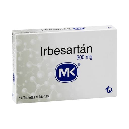 Irbesartan Mk 300Mg Caja X 14 Tabletas