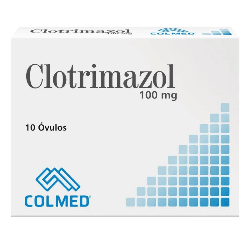 Clotrimazol 100Mg Ovulos Caja X 10 Colmed