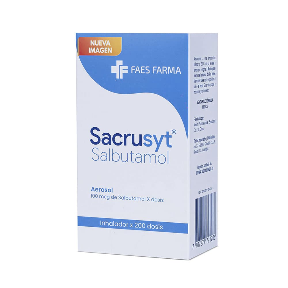 Sacrusyt 100Mcg/Dosis Susp Inh Oral Caja X 1Frasco X 200Dosis