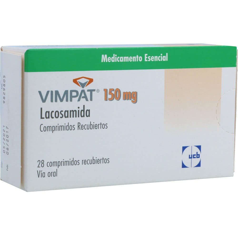 Vimpat Tabletas Recubiertas 150Mg Caja X 28
