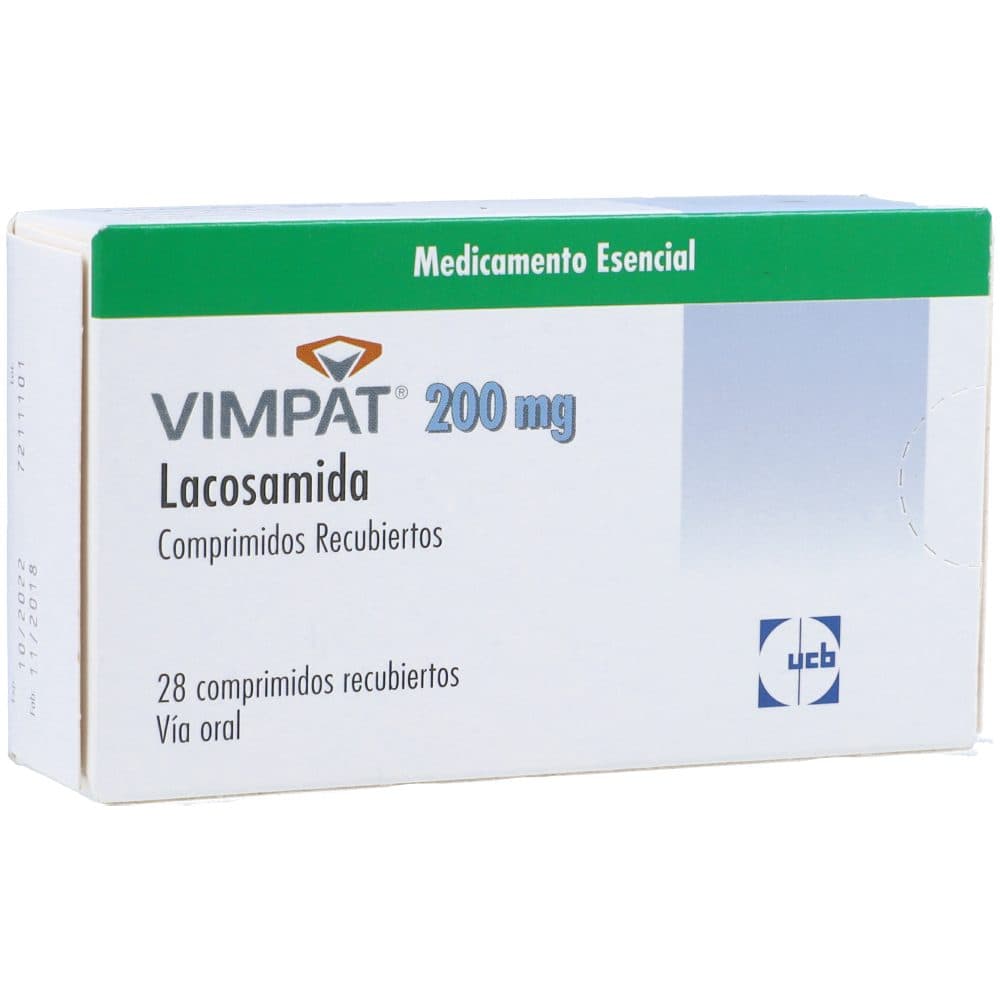 Vimpat Tabletas Recubiertas 200Mg Caja X 28