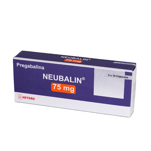 Neubalin 75Mg Capsulas Caja X 30