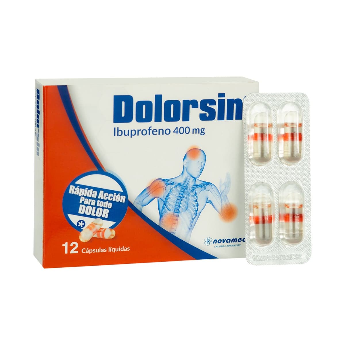 Dolorsin 400 Mg Capsula Caja X 12