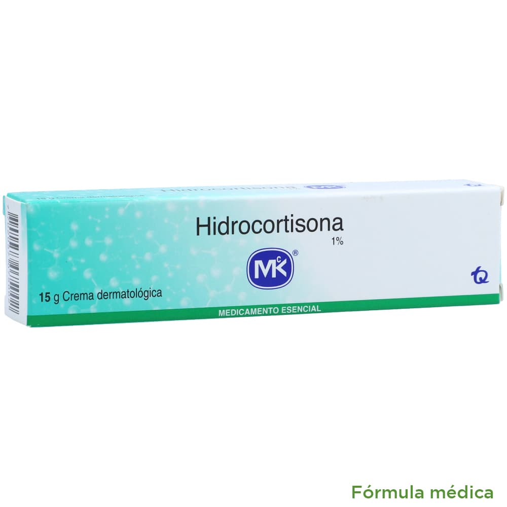 Hidrocortisona 1% Crema Topica Tubo X 15G
