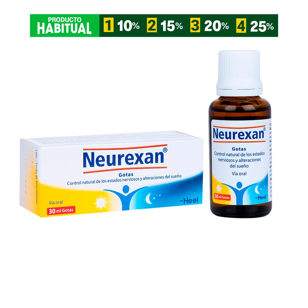 Neurexan Gotas Solución Oral Frasco X 30Ml