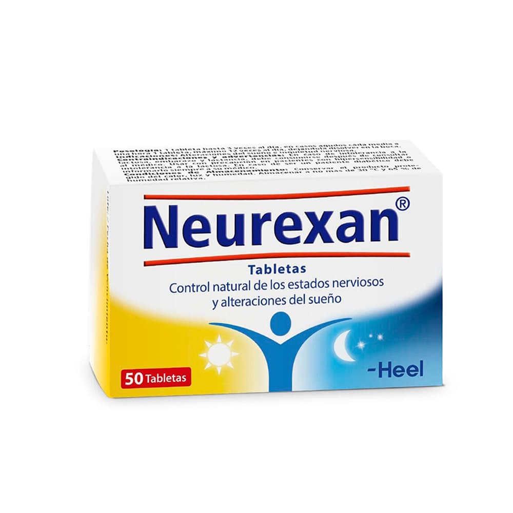 Neurexan (0.06+0.06+0.06+0.06)Mg Tableta Frasco X 50