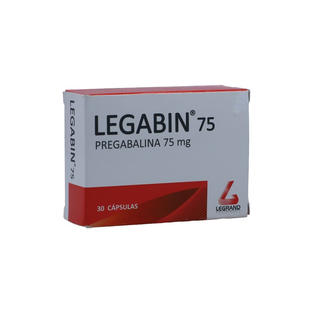Legabin 75Mg Caja X 30 Cápsulas