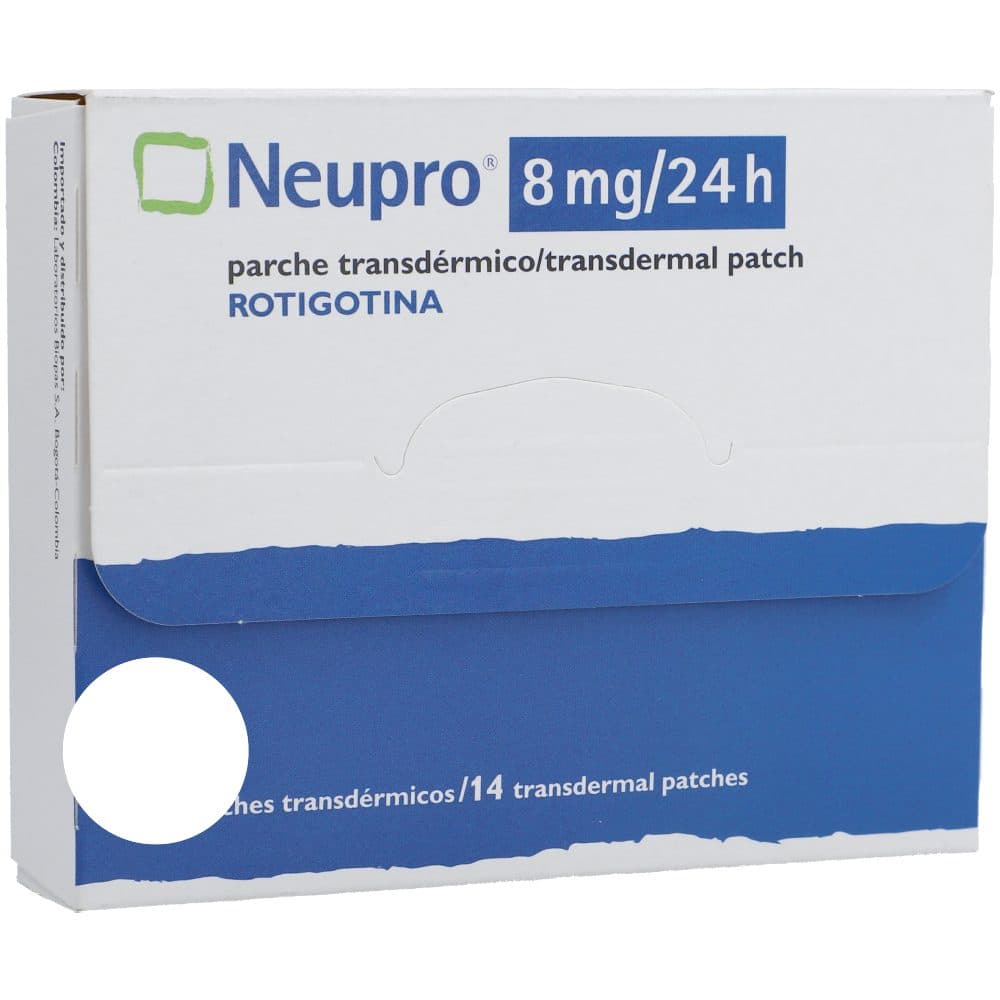 Neupro 8Mg/24H Caja X 14 Parche Transdérmico