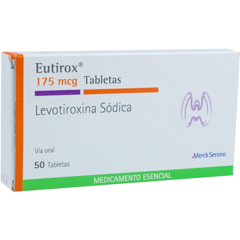 Eutirox Tabletas 175Mcg Caja X 50