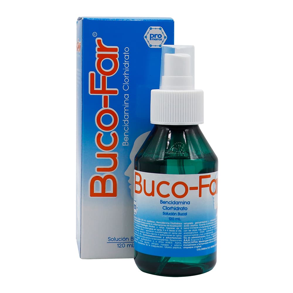 Bucalo-Far 0.15% Solucion Bucal Frasco X 120 Ml