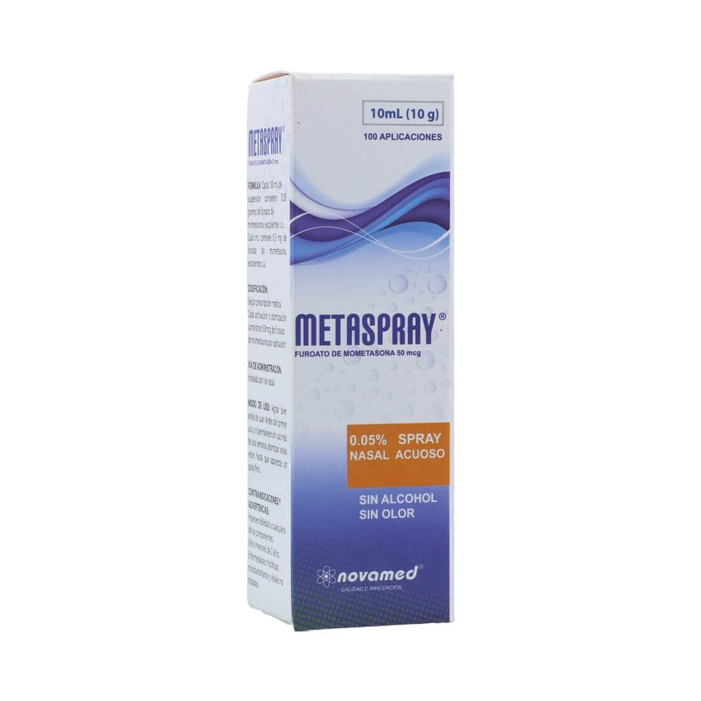 Metaspray Suspensión Para Inhalacion Nasal Frasco X 10 Ml