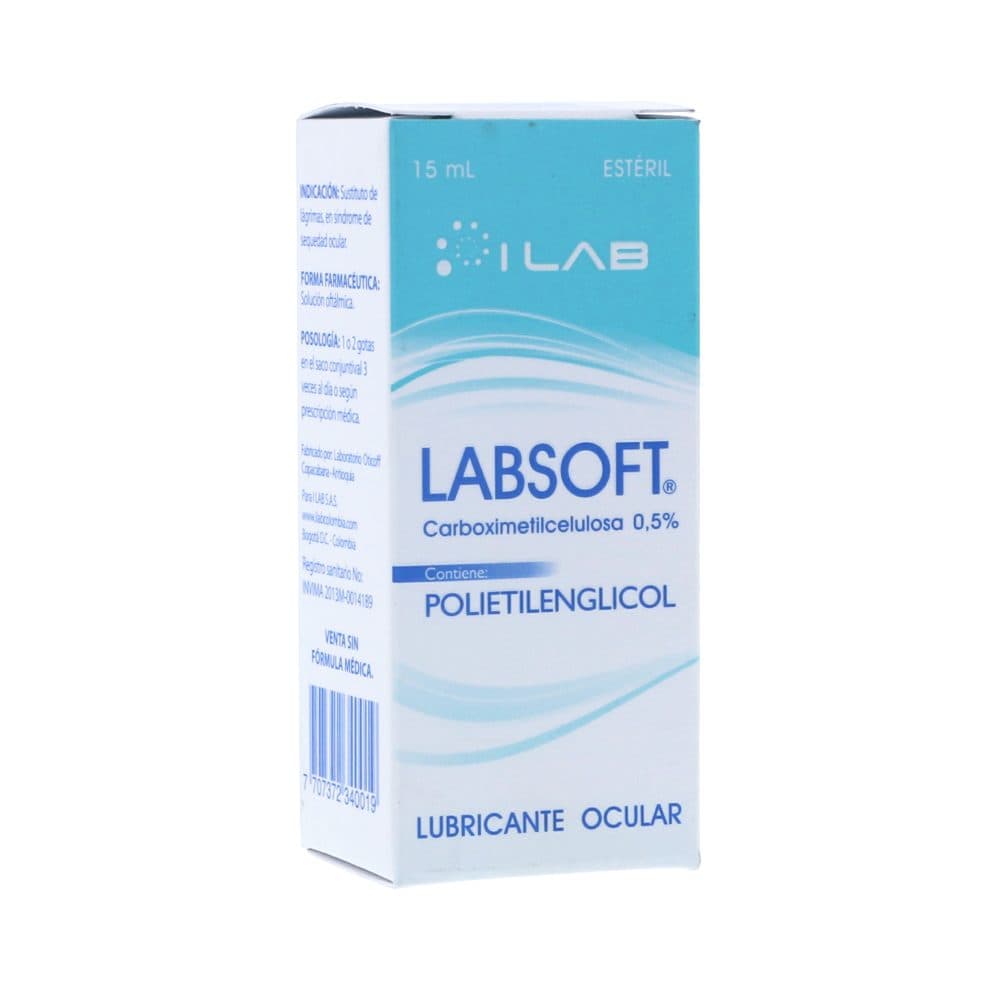 Labsoft Solución Oftálmica 0.5% Frasco X 15 Ml